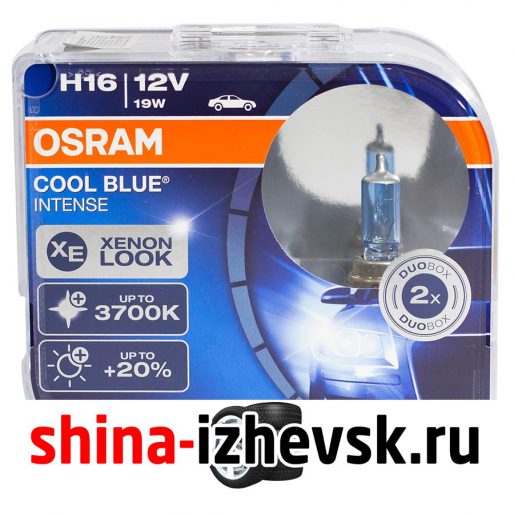 Лампа галогеновая OSRAM — H16-19 Вт-3700К, 2 шт. в Ижевске